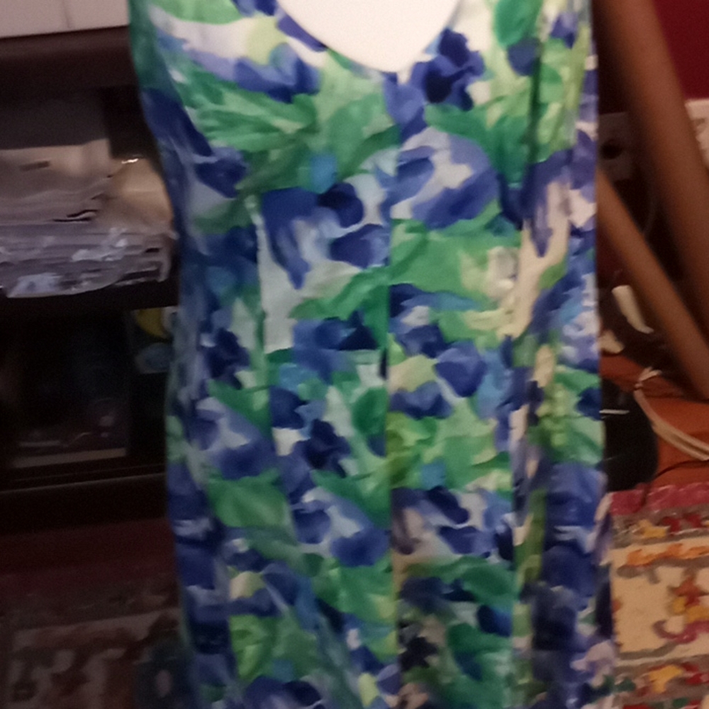 Chaps midi dress